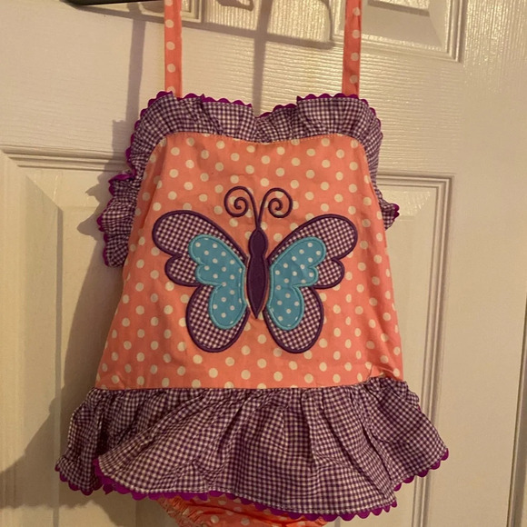 Lil Cactus Butterfly Sunsuit - Picture 1 of 6